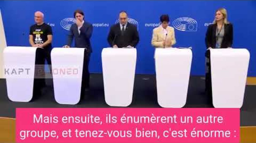 Parlement Européen : Extrait de la conférence de presse. Strasbourg/France - 19 octobre 2022