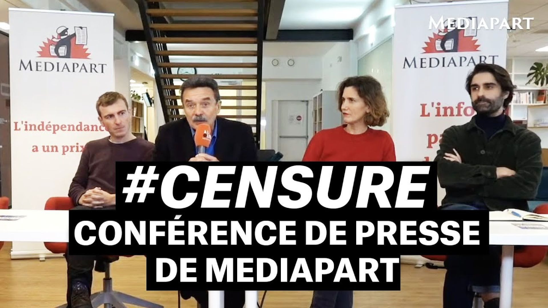 Un magistrat ordonne la censure préalable d’une enquête de Mediapart