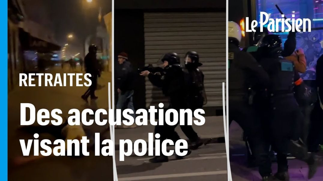 ⁣Nuit du 20 mars à Paris : les images des « violences policières » dénoncées par l’opposition