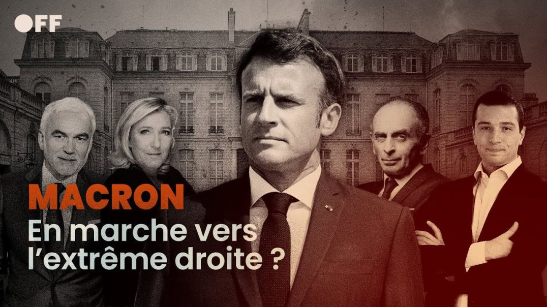 ⁣Macron, en marche vers l'extrême droite ?