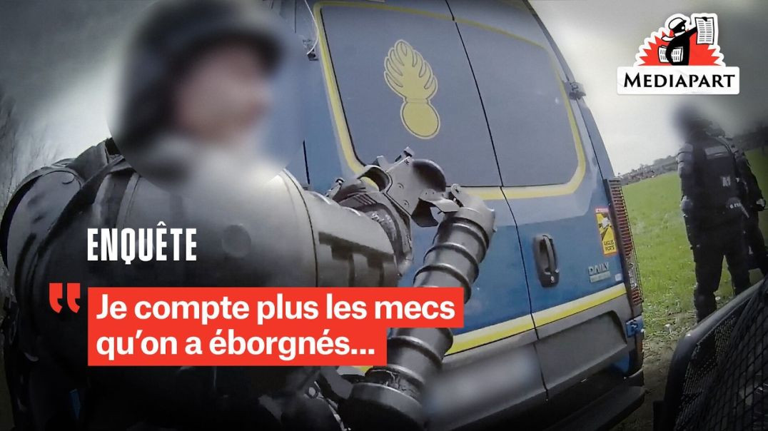 La manifestation de Sainte-Soline vue par les gendarmes (vidéo complète)