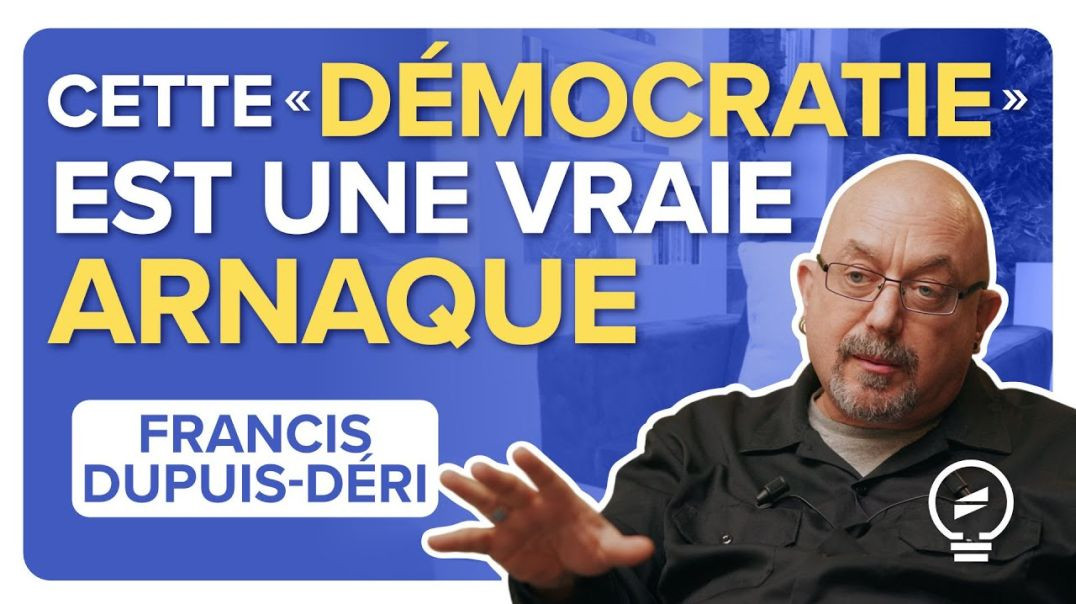 NOUS NE SOMMES PAS EN DÉMOCRATIE : l'imposture d'un mot utilisé contre le peuple